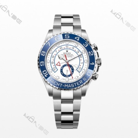 롤렉스 요트마스터 44mm 화이트 다이얼 오토매틱 메탈시계 2color