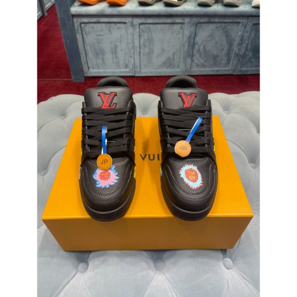 루이비통 LV x YK LV 트레이너 남녀공용 스니커즈