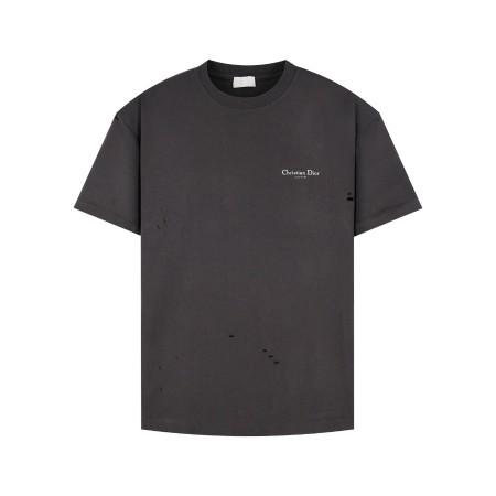 디올 은방울꽃 프린트 티셔츠