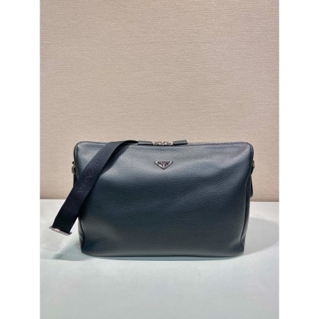 프라다 가죽 숄더백
