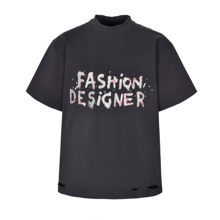 발렌시아가 반팔 티셔츠