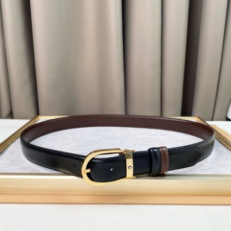 몽블랑 가죽 벨트 3cm