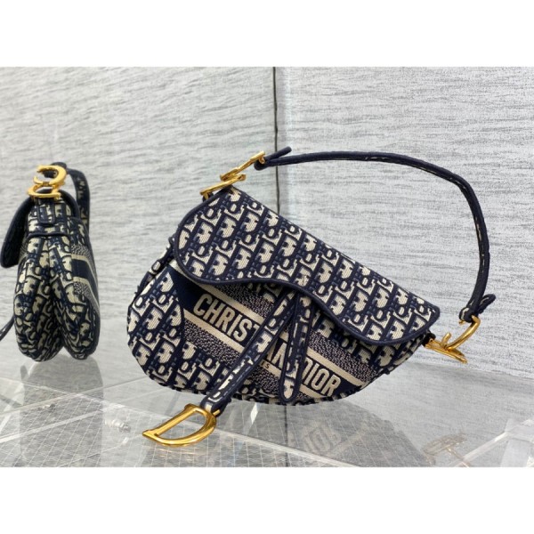 디올 오블리크 새들백 미디엄