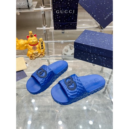 구찌 인터로킹 G 슬리퍼