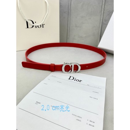 디올 CD 로고 여자 벨트 2cm 2color
