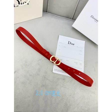 디올 CD 로고 여자 벨트 2cm 2color