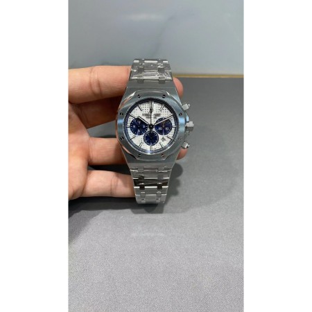 오데마피게 로얄오크 크로노 스틸 시계 38mm