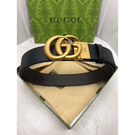 구찌 더블G 가죽 벨트 4cm