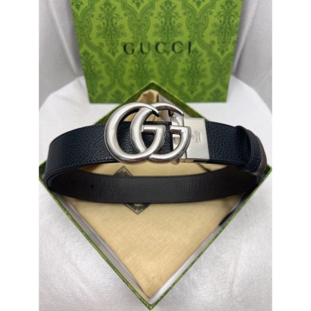 구찌 더블G 가죽 벨트 4cm