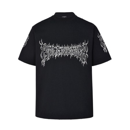 발렌시아가 반팔 티셔츠 남여공용