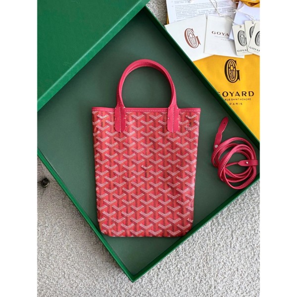 고야드 포아티에 미니 토트백