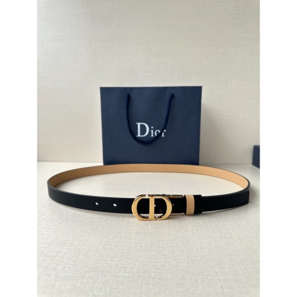디올 30 Montaigne 리버서블 벨트 2CM