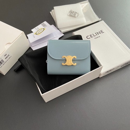 셀린느 트리오페 플랩 지갑