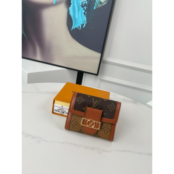 루이비통 도핀 컴팩트 월릿 반지갑