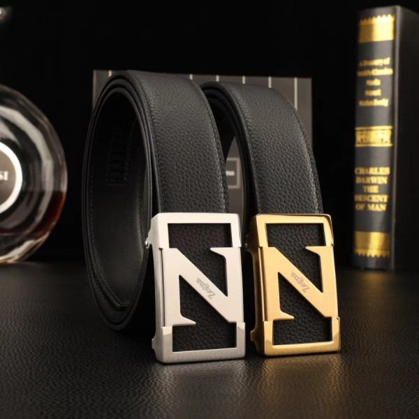 제냐 가죽 벨트 4cm