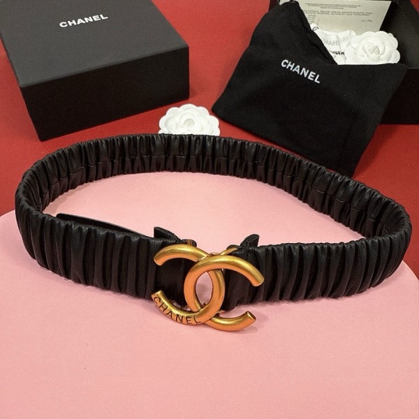 샤넬 가죽 벨트 3cm