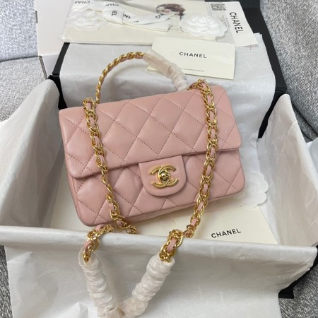 샤넬 체인 핸들 미니 플랩백