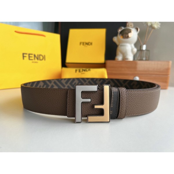 펜디 FF 로고 리버서블 벨트 4CM