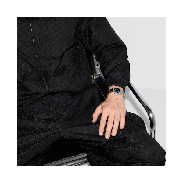 구찌 G-Flat 스틸 시계 36mm