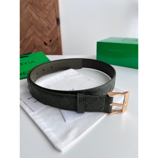 보테가베네타 인트레치아토 남자 벨트 3.5cm