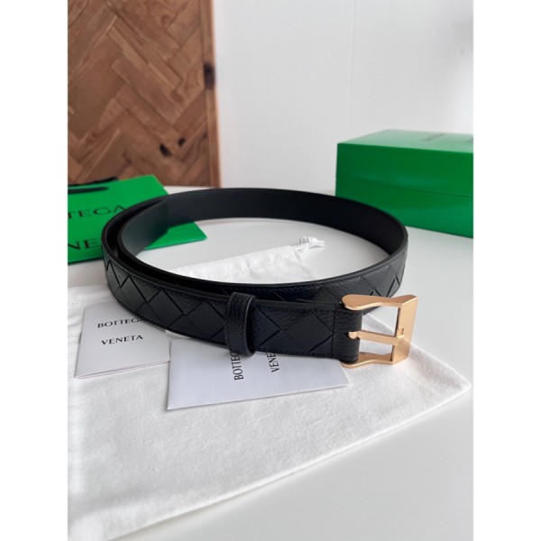 보테가베네타 인트레치아토 남자 벨트 3.5cm