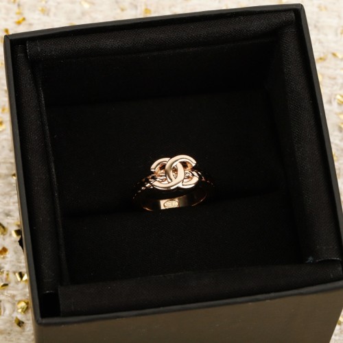 샤넬 cc 로고 반지