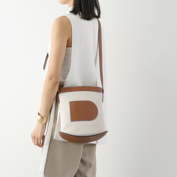 델보 핀 미니 버킷백