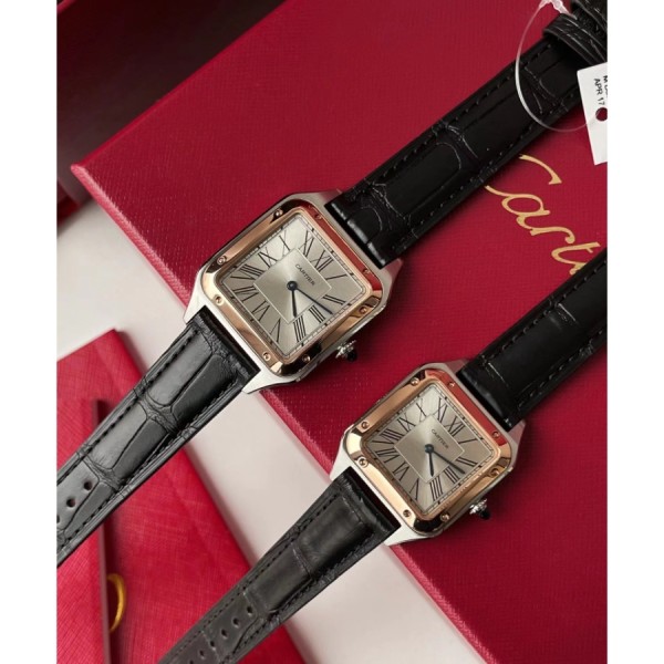 까르띠에 산토스 뒤몽 워치 27.5*38mm