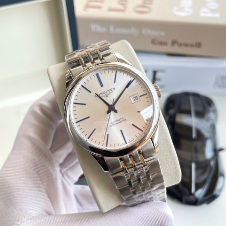 론진 레코드 오토매틱 크로노미터 39mm