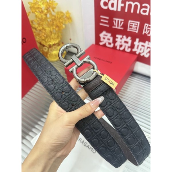 페레가모 간치니 벨트 3.5CM