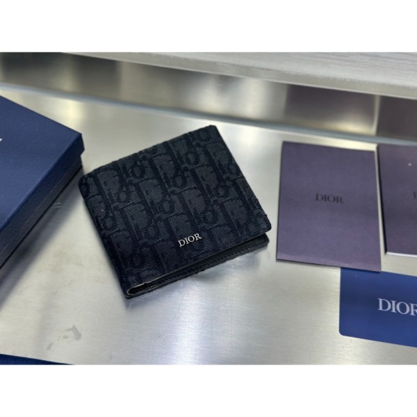 디올 버티컬 반지갑