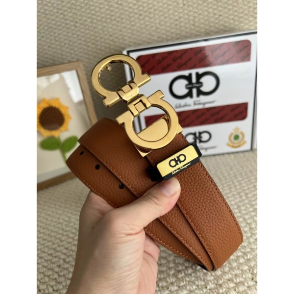 페레가모 간치니 벨트 3.5cm