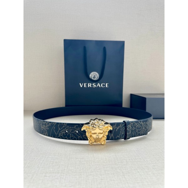 베르사체 리버서블 메두사 버클 벨트 4cm