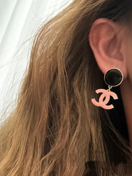 샤넬 cc 로고 귀걸이