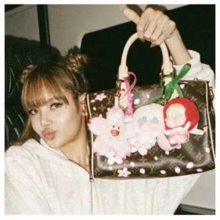 루이비통 LV x TM 스피디 반둘리에 25