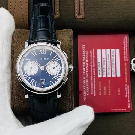 까르띠에 로통드 크로노그래프 40MM