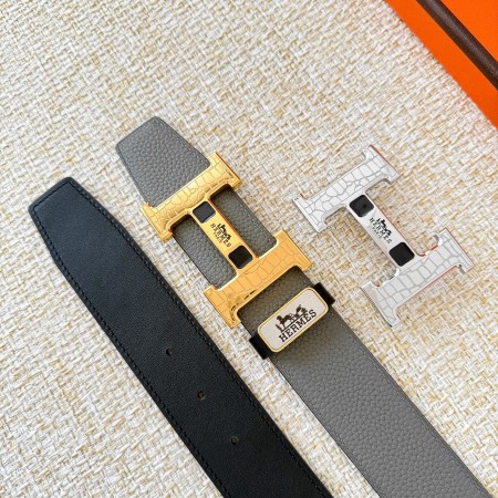 에르메스 리버서블 가죽 벨트 38MM