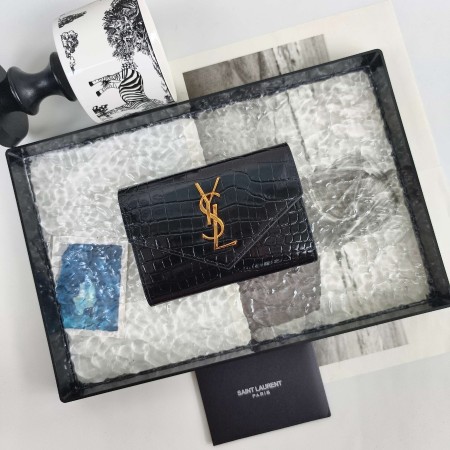 생로랑 YSL 모노그램 반지갑