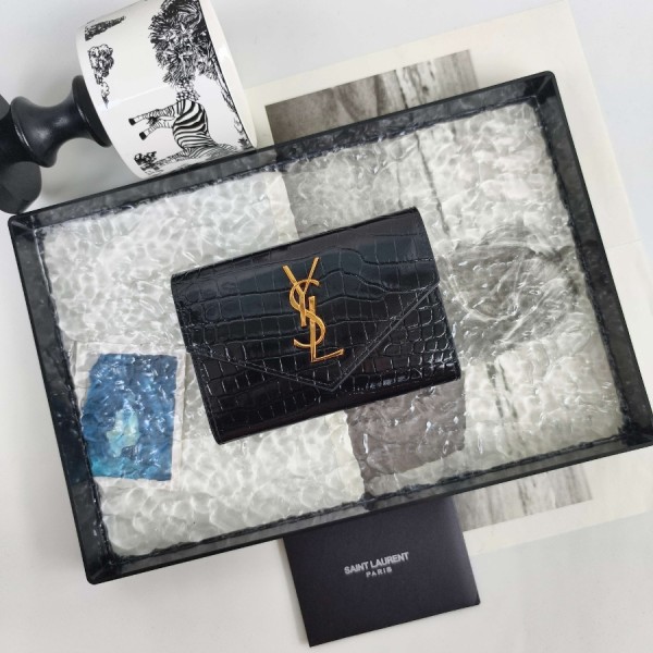 생로랑 YSL 모노그램 반지갑