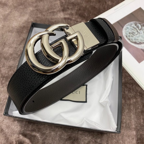 구찌 리버서블 남자 벨트 37MM