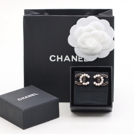 샤넬 cc 로고 귀걸이