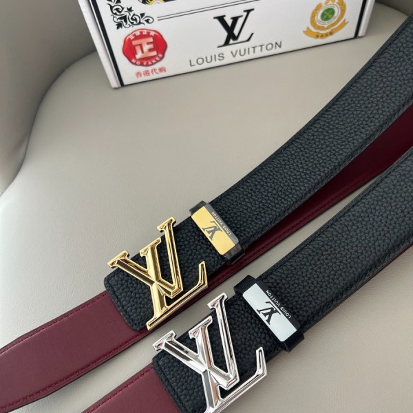 루이비통 lv 로고 벨트 38MM
