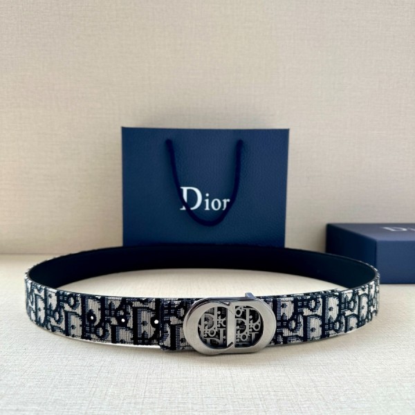 디올 오블리크 남자 벨트 35MM