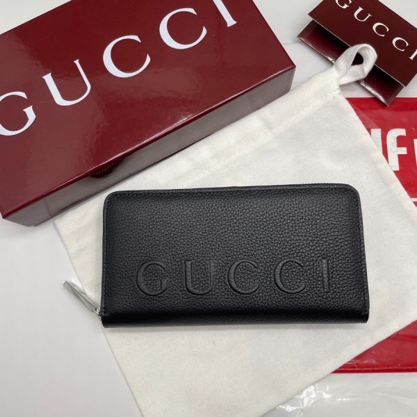 구찌 어라운드 지퍼 장지갑