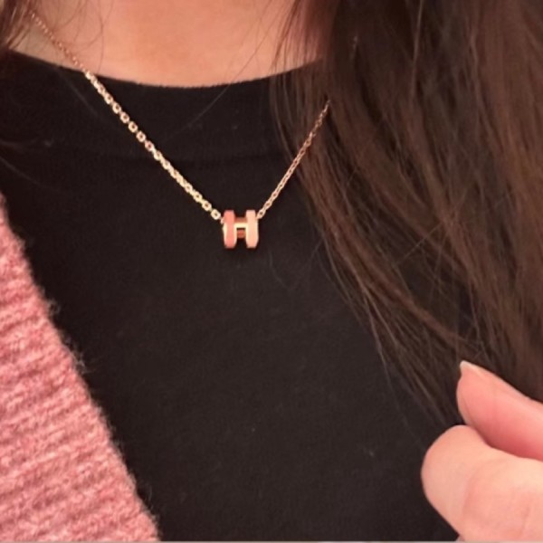 에르메스 미니 팝아슈 H 목걸이