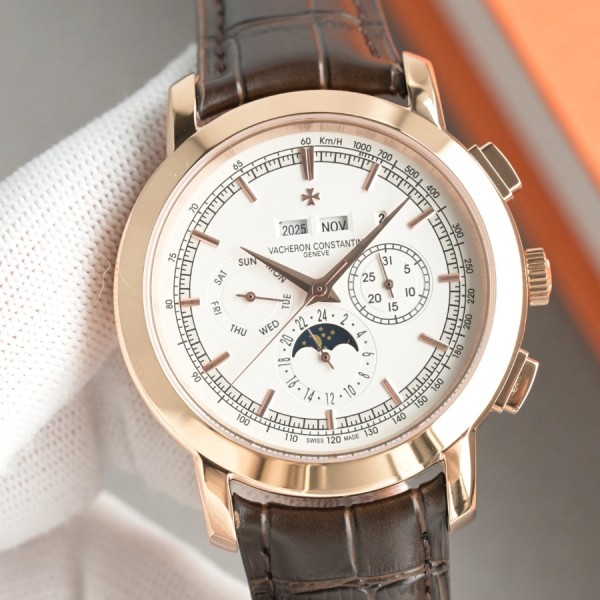 바쉐론 콘스탄틴 트래디셔널 퍼페추얼 캘린더 43mm 2color