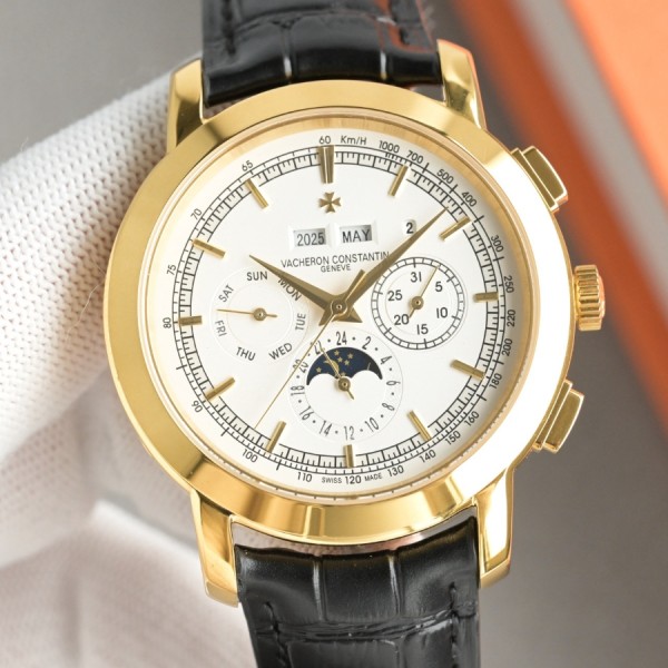 바쉐론 콘스탄틴 트래디셔널 퍼페추얼 캘린더 43mm 2color