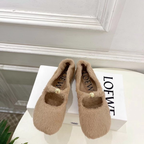 로에베 페블 소프트 발레리나 슈즈