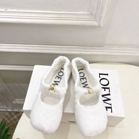 로에베 페블 소프트 발레리나 슈즈