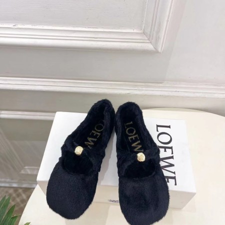 로에베 페블 소프트 발레리나 슈즈